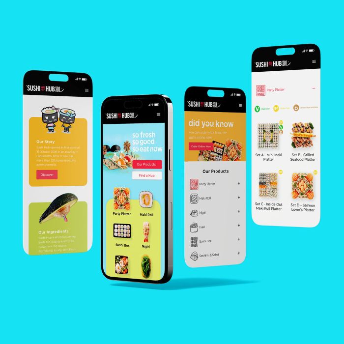 Sushi Hub Website