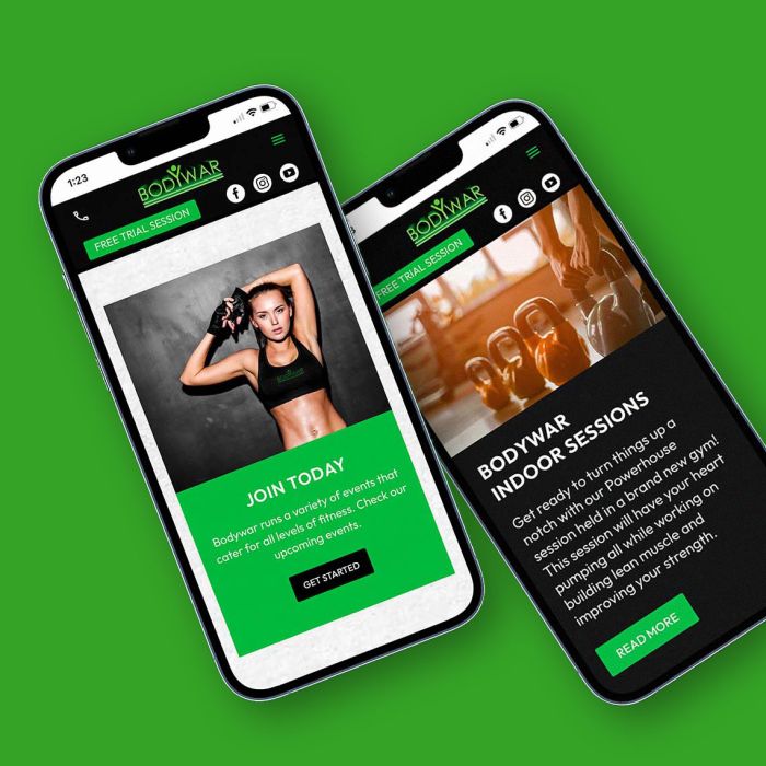 Bodywar Website